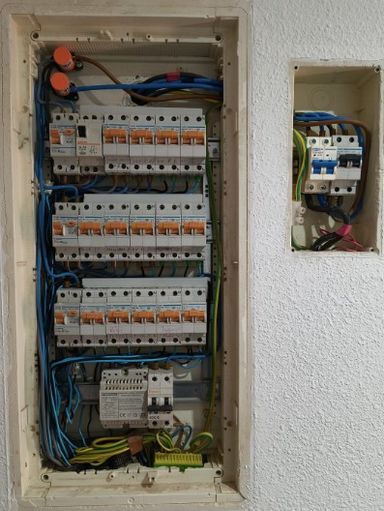 Recomposición de cuadro eléctrico